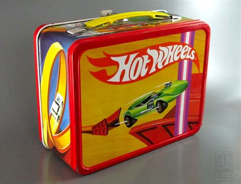 hot wheels metal lunch box|hot wheels backpack and lunchbox.